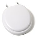 Plumbing Technologies Plumbing Technologies 6F1R2-00CH Premium Soft Round Toilet Seat; White 6F1R2-00CH